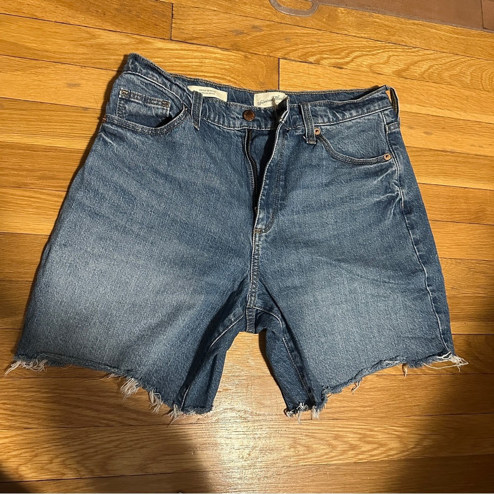 Classic Blue Denim Women's Shorts